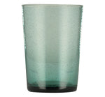 BRITISH COLOUR STANDARD - 11cm H / 4.25'' H French Turquoise Amulet Handmade Glass Tumbler