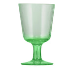 BRITISH COLOUR STANDARD - 13.5 cm H / 5.25'' Malachite Green Handmade Wine Glass