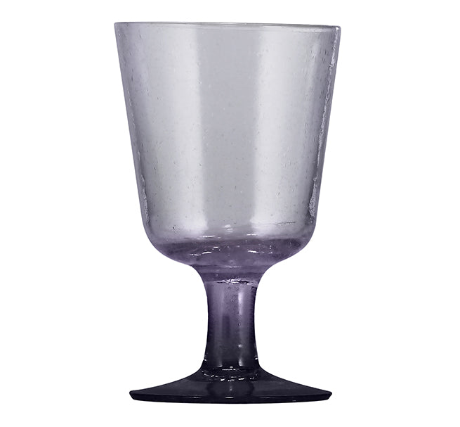 BRITISH COLOUR STANDARD - 13.5 cm H / 5.25'' Violet Handmade Wine Glass