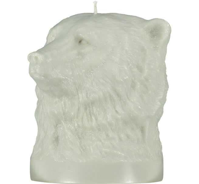 BRITISH COLOUR STANDARD - Willow Grey Bear Head, Eco Candle