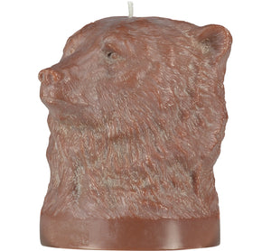BRITISH COLOUR STANDARD - Rose Beige Bear Head, Eco Candle
