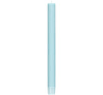 BRITISH COLOUR STANDARD - 25cm / 10'' H Powder Blue Eco Dinner Candles, Gift Box of 6