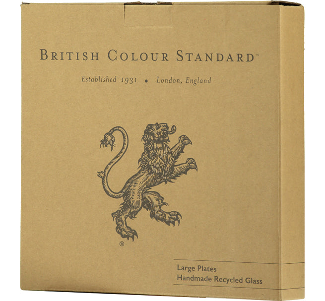 BRITISH COLOUR STANDARD - Jade Green Handmade Large Dinner Plate x 2