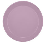 BRITISH COLOUR STANDARD - 31 cm D / 12.2'' Enamel Pasta Plate in Lavender Grey, Boxed Set of 4