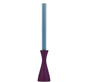 BRITISH COLOUR STANDARD - 15cm H / 5.9'' H Medium Doge Purple Candleholder